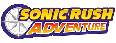 Sonic Rush title screen for Nintendo DS